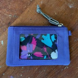 Vera Bradley zip id wallet